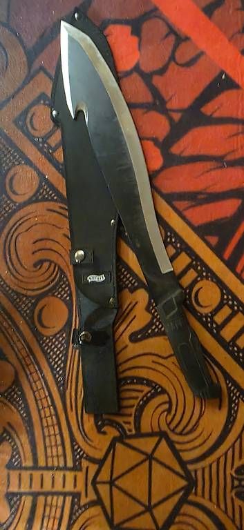 Accessori: Walther Outdoor-Machete mit Nylonscheide – Usato da Dettighofen venduto da LucasP.