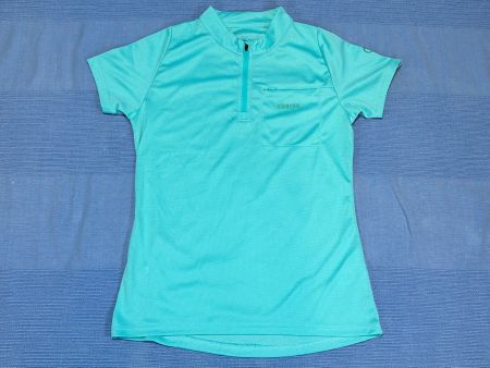 Damen-Velotrikot hellblau, Grösse M (Neu)
