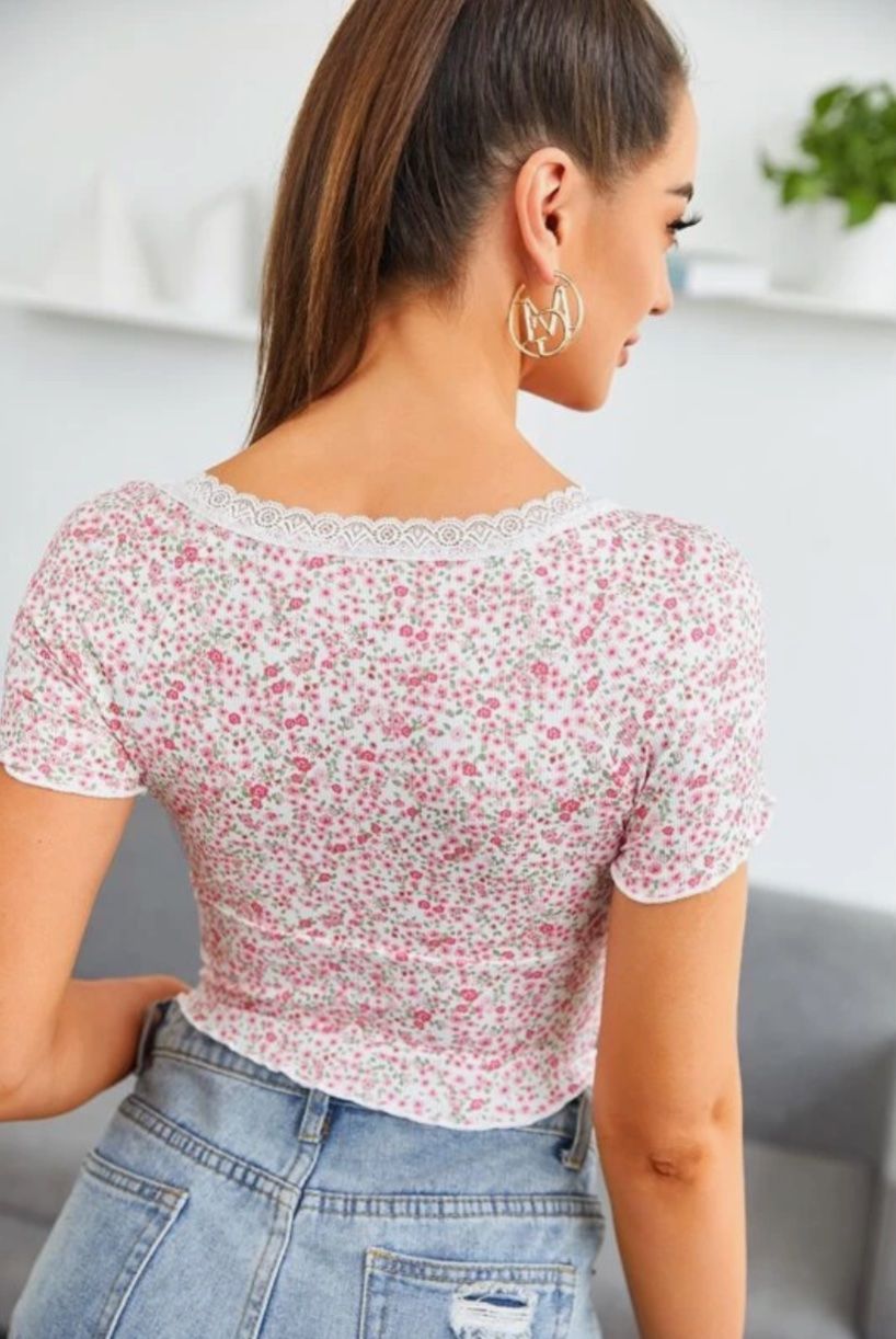 T-Shirts: Neu schickes Spitzen T-Shirt, Grösse S – Neu und originalverpackt aus Winterthur von Sunshine143 2