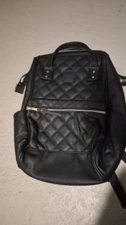 Anello Rucksack gesteppt schwarz 