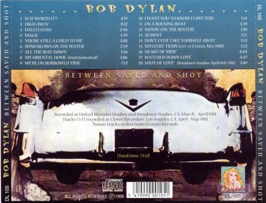 CDs: Bob Dylan - Between Saved & Shot – D'occasion à Basel par afetz 2