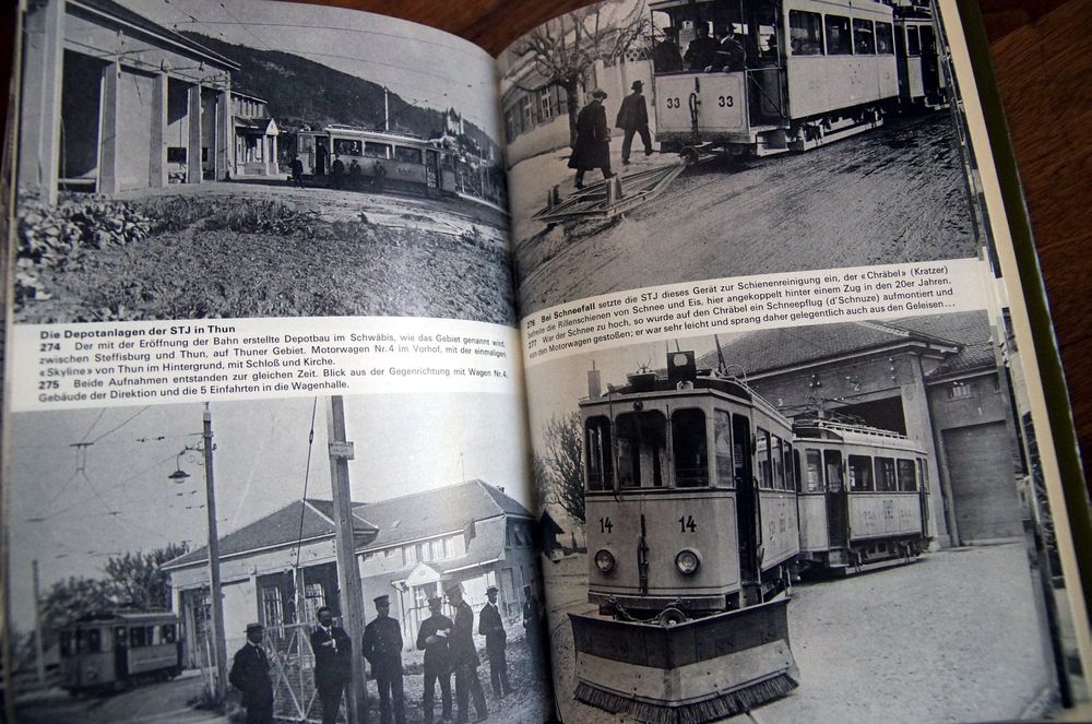 Bücher: Die Strassenbahnen von Bern und Thun (SBV/STJ) - Jeanmaire – Gebraucht aus Schönenwerd von Steidi 6