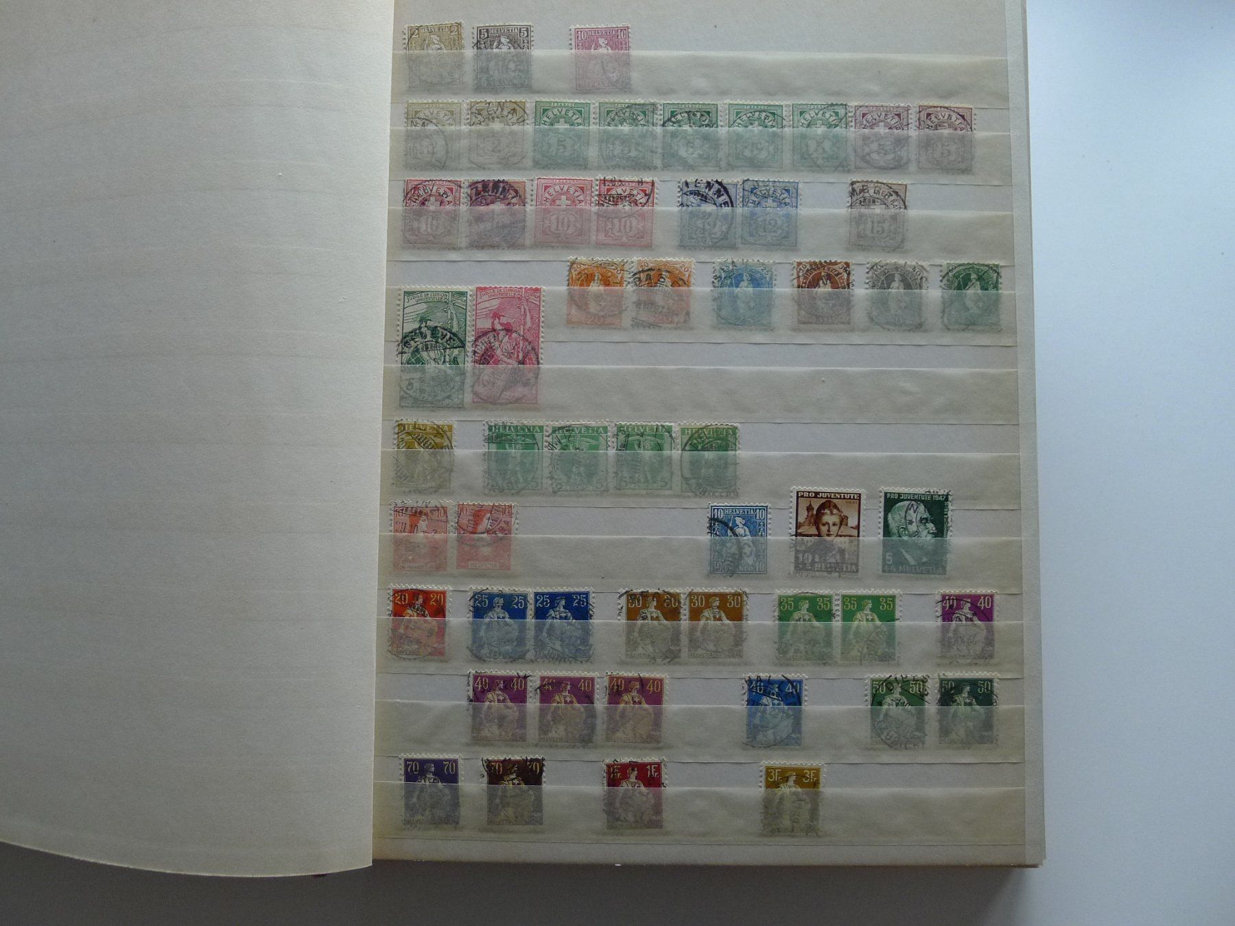 Tutti i francobolli: 4 Alben schweizer Briefmarken 79 Bildern – Usato da Dagmersellen venduto da q1w2e3r4 1