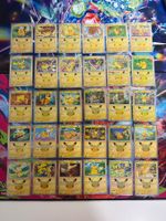 Pokemon 30th Anniversary Pikachu Full Set 30/30 NM Englisch