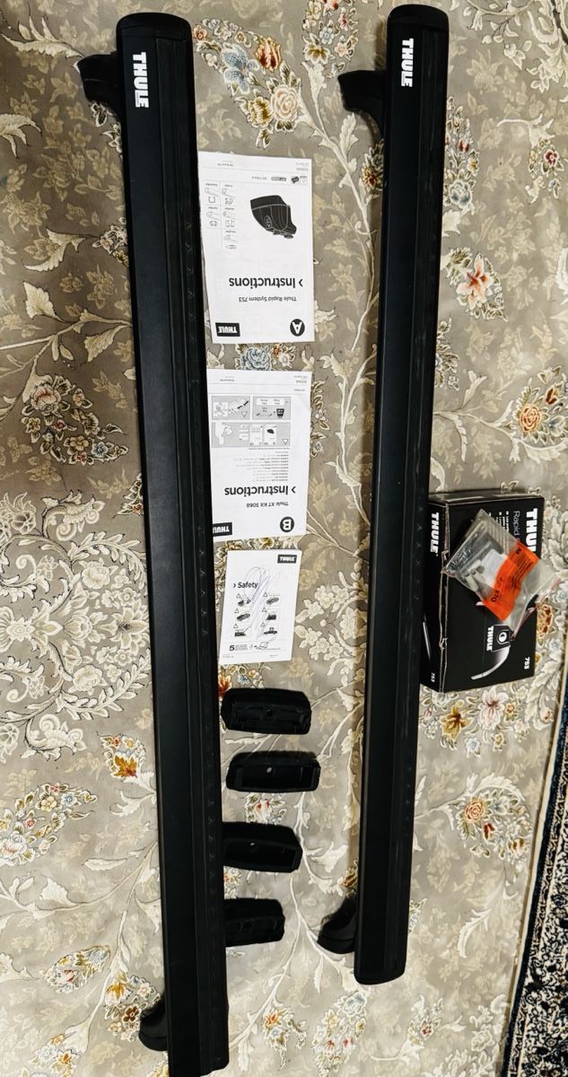 Thule Portapacchi: Thule Dachträgersystem, komplett, mit Anleitung – Usato da Thalwil venduto da kho_dx2s