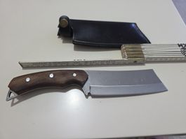 Handgemachtes Jagdmesser – Full Tang – 1.4116 Stahl – Walnus