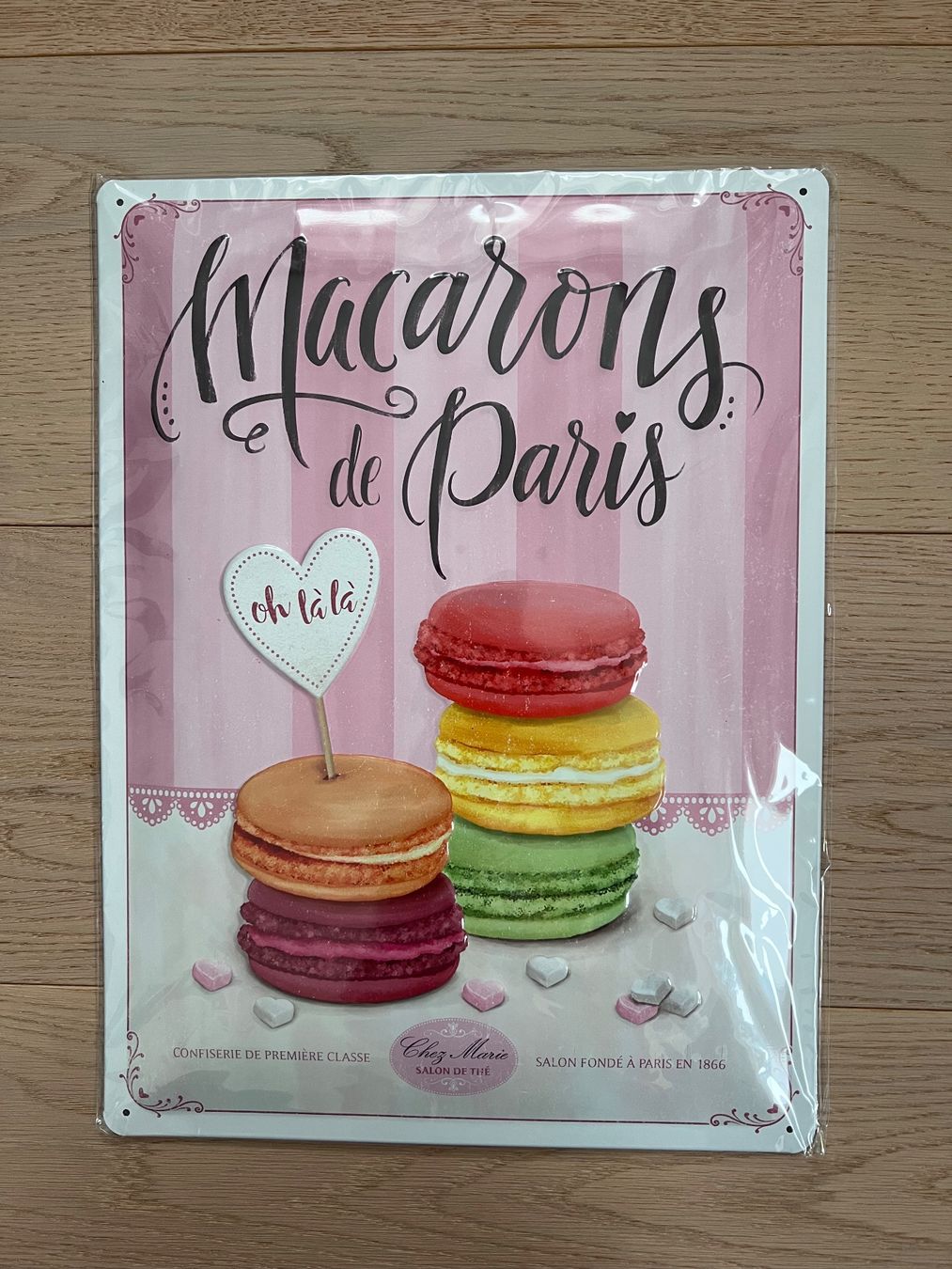 Insegne: Blechschild Macaron !NEU! – Nuovo (secondo la descrizione) da Untereggen venduto da alle27