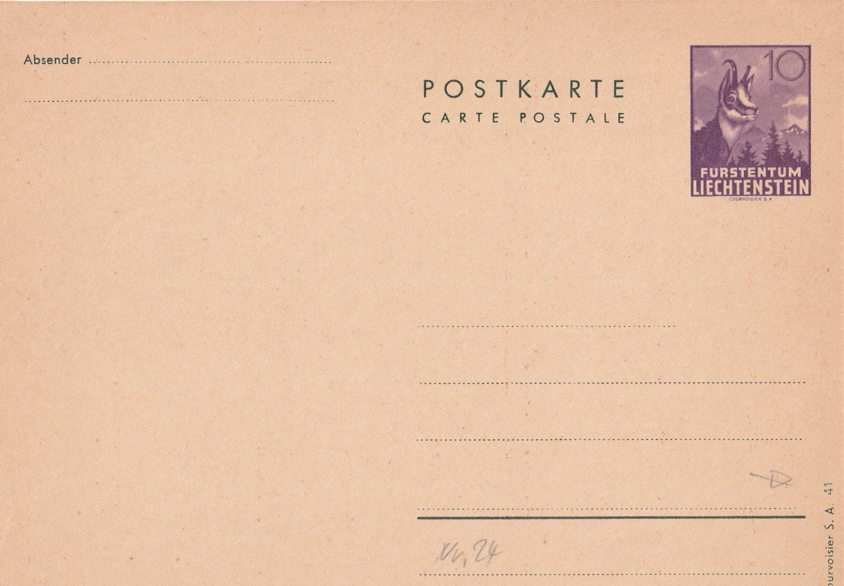 Tous les timbres: FL 4 x 10 Rp. GS-Pk – D'occasion à Rorschacherberg par fratovi2 3