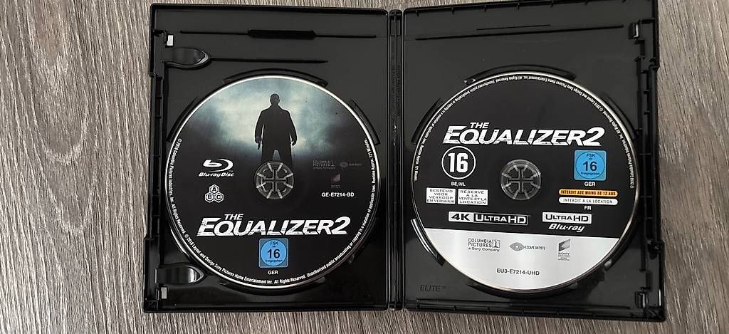 Alle DVDs: The Equalizer 4K UHD Bluray  – Gebraucht aus Winterthur von Geilotime 2