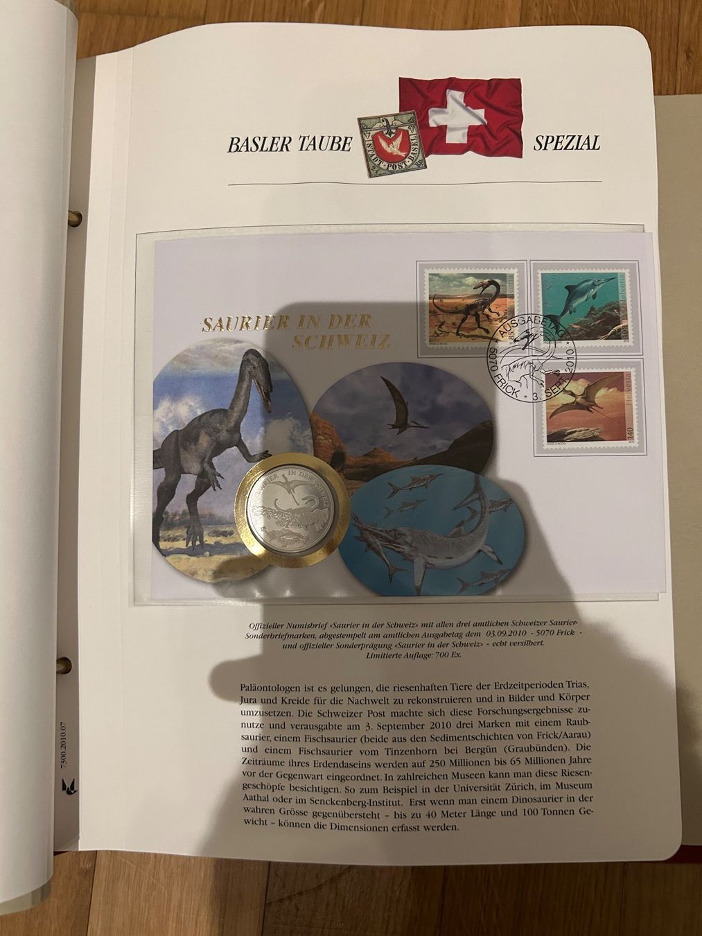 Tutti le monete: Briefmarkensammlung Basler Taube Schweiz – Nuovo (secondo la descrizione) da Melchnau venduto da Robilu6 8