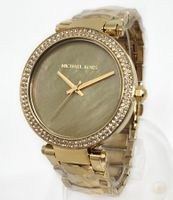 Neue Michael Kors MK6425 Parker Damenuhr mit Perlmut