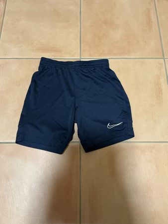 Short de sport Nike Dri-Fit bleu marine, taille M, 137-147cm