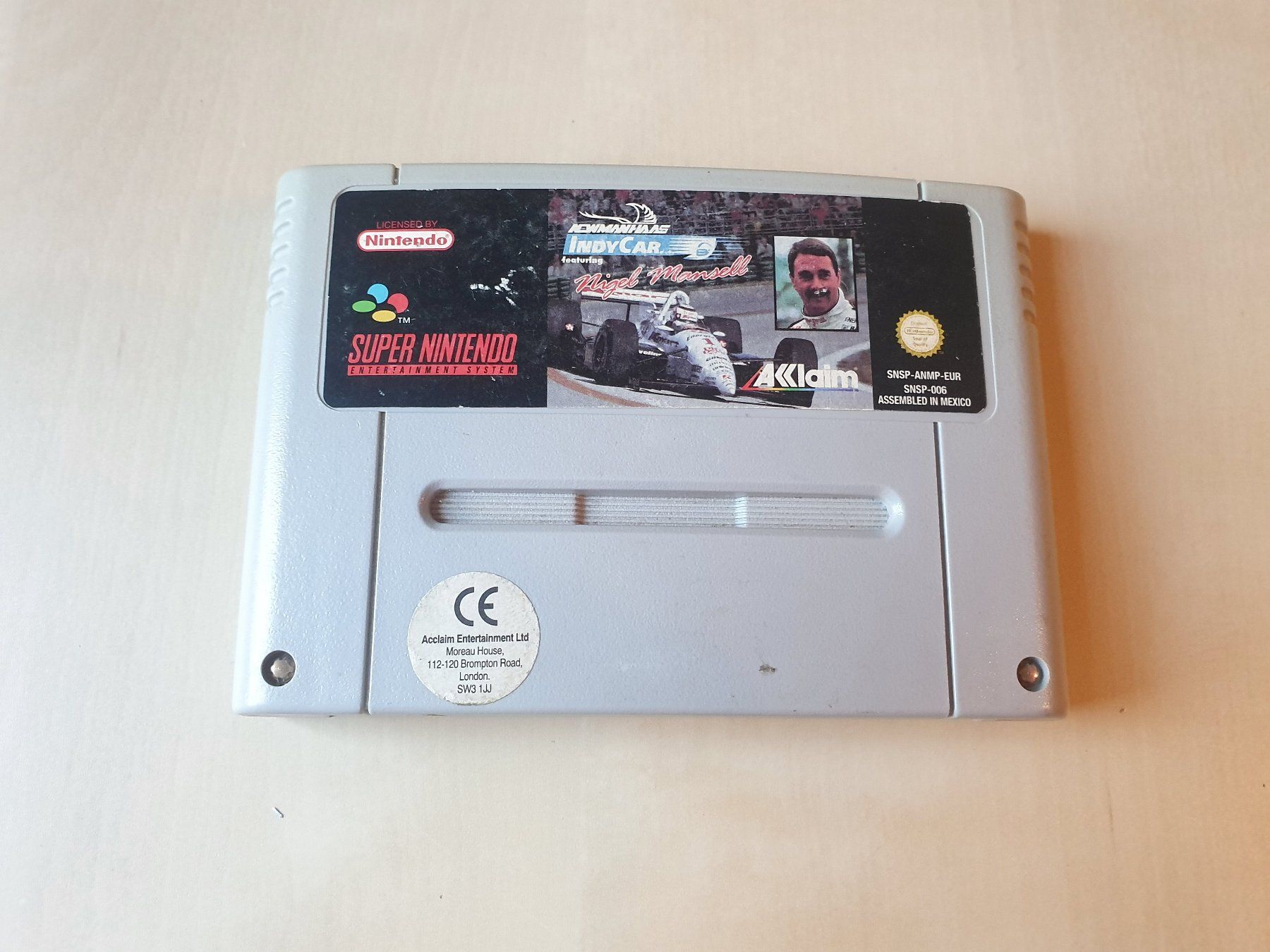 Nintendo Giochi: Indy Car – Usato da Stansstad venduto da collectorsshop