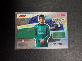 Topps Turbo Attax 2026 Stroll Signature Style 278