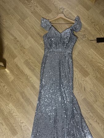 Funkelndes Abendkleid, Grösse 36-38 perfekt für die Festtage