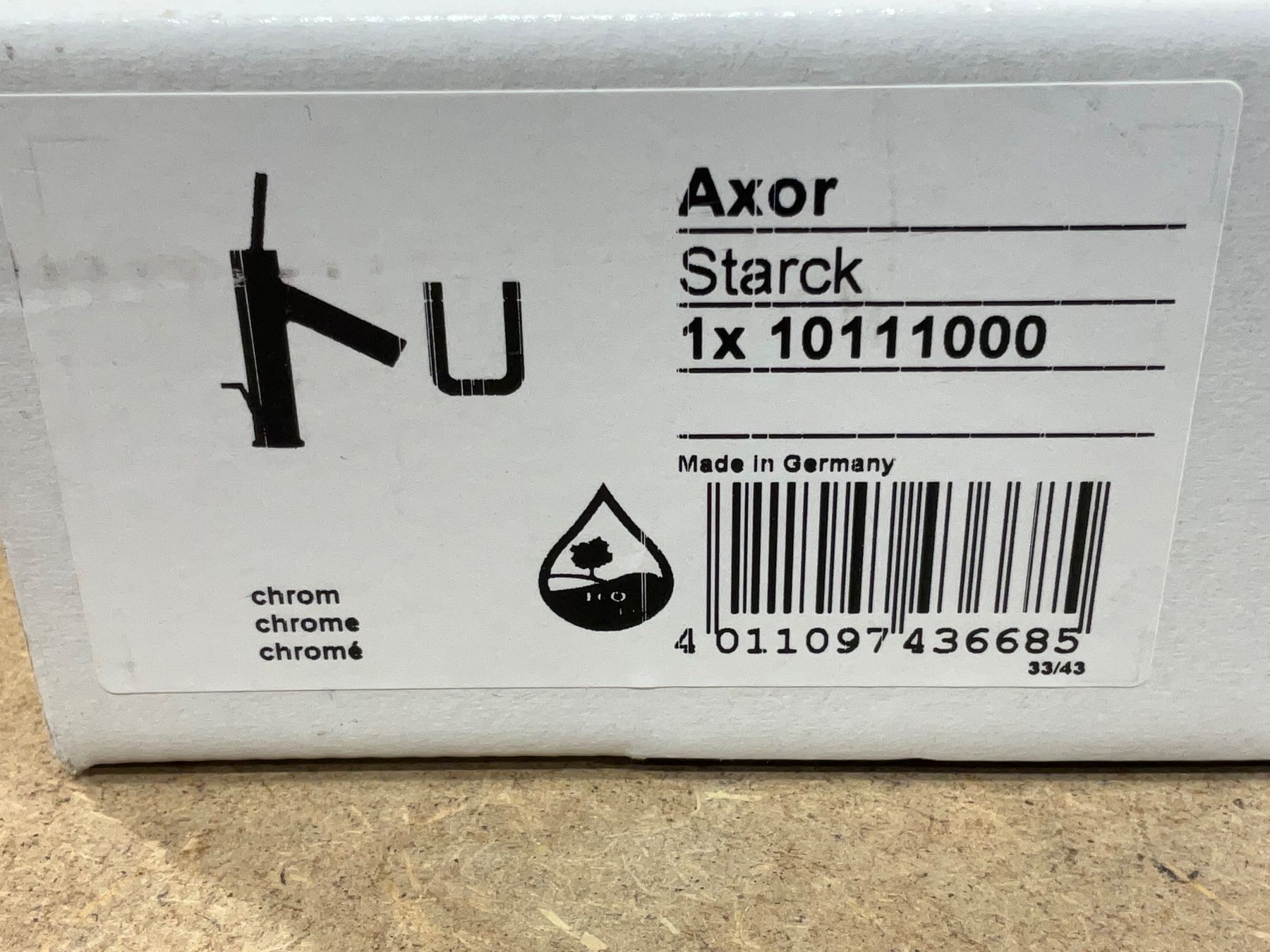 Axor Rubinetteria: 370 AXOR Starck Einhebel-Waschtischmischer 10111000 – Nuovo e nell'imballaggio originale da Derendingen venduto da Meisterstuecke 4