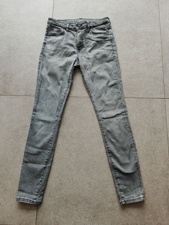 Jean skinny gris délavé Esprit, taille 28/30