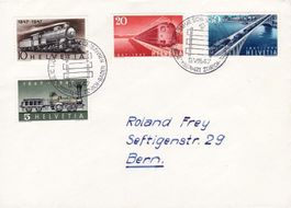 Nr. 277-80, auf FDC,  SBK 45.-