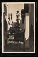 Samaden, Blick aus einer Gasse auf die K