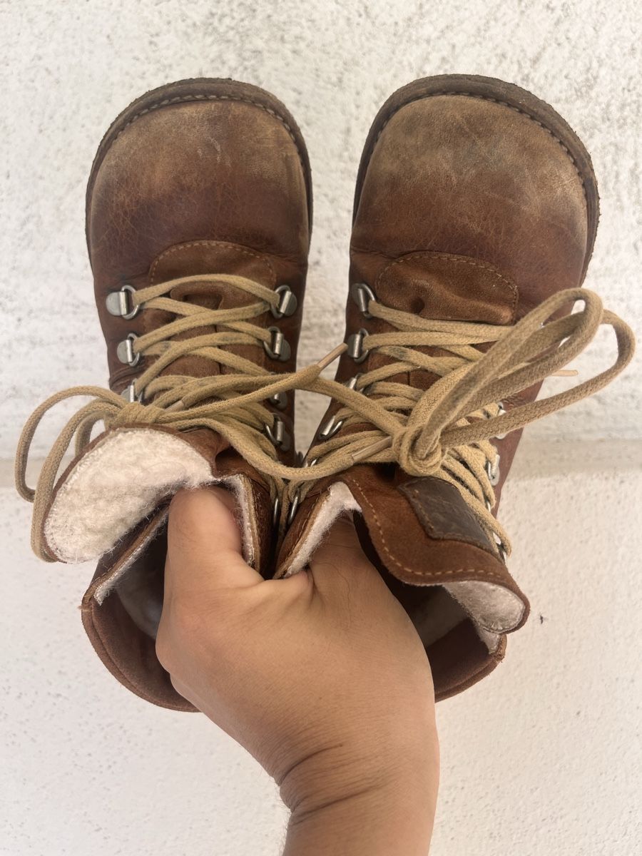 Scarpe per ragazzi: Lederschuhe mit Wolle Angulus Gr. 31 Kinderschuh – Usato da Basel venduto da luk_stein 1