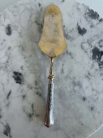 Pelle à gâteau avec manche en argent massif 800