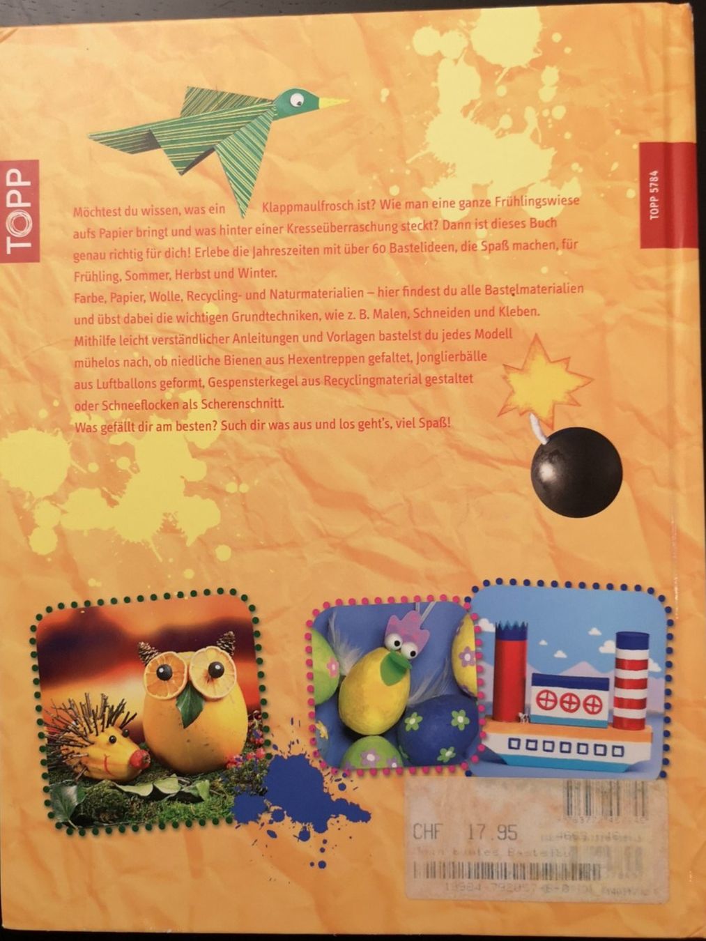 Bücher: Mein buntes Bastelbuch durchs Jahr – Gebraucht aus Liestal von Gitterli01 9