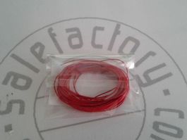 Elektrolitze 0.25mm 500cm rot