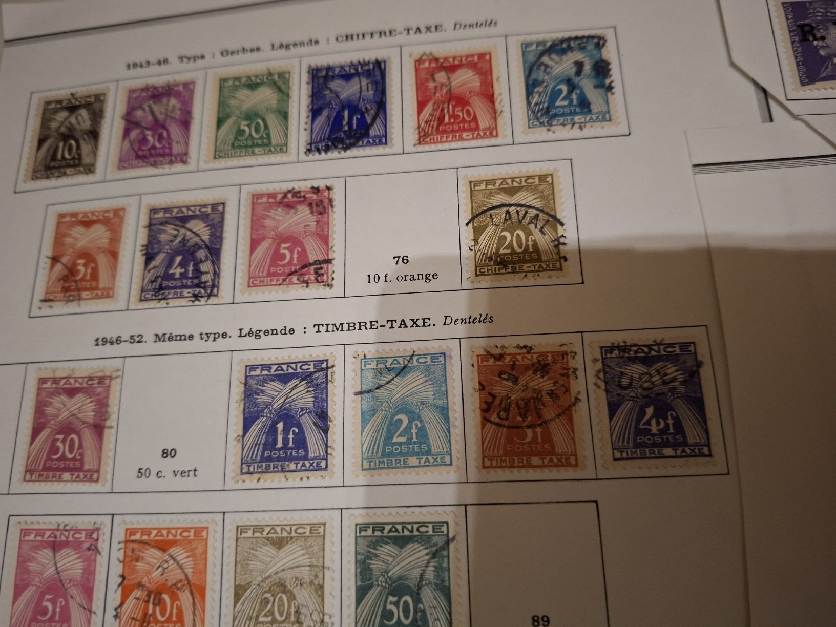 Tutti i francobolli: Lot Frankreich – Usato da Balgach venduto da SIMEON27 5