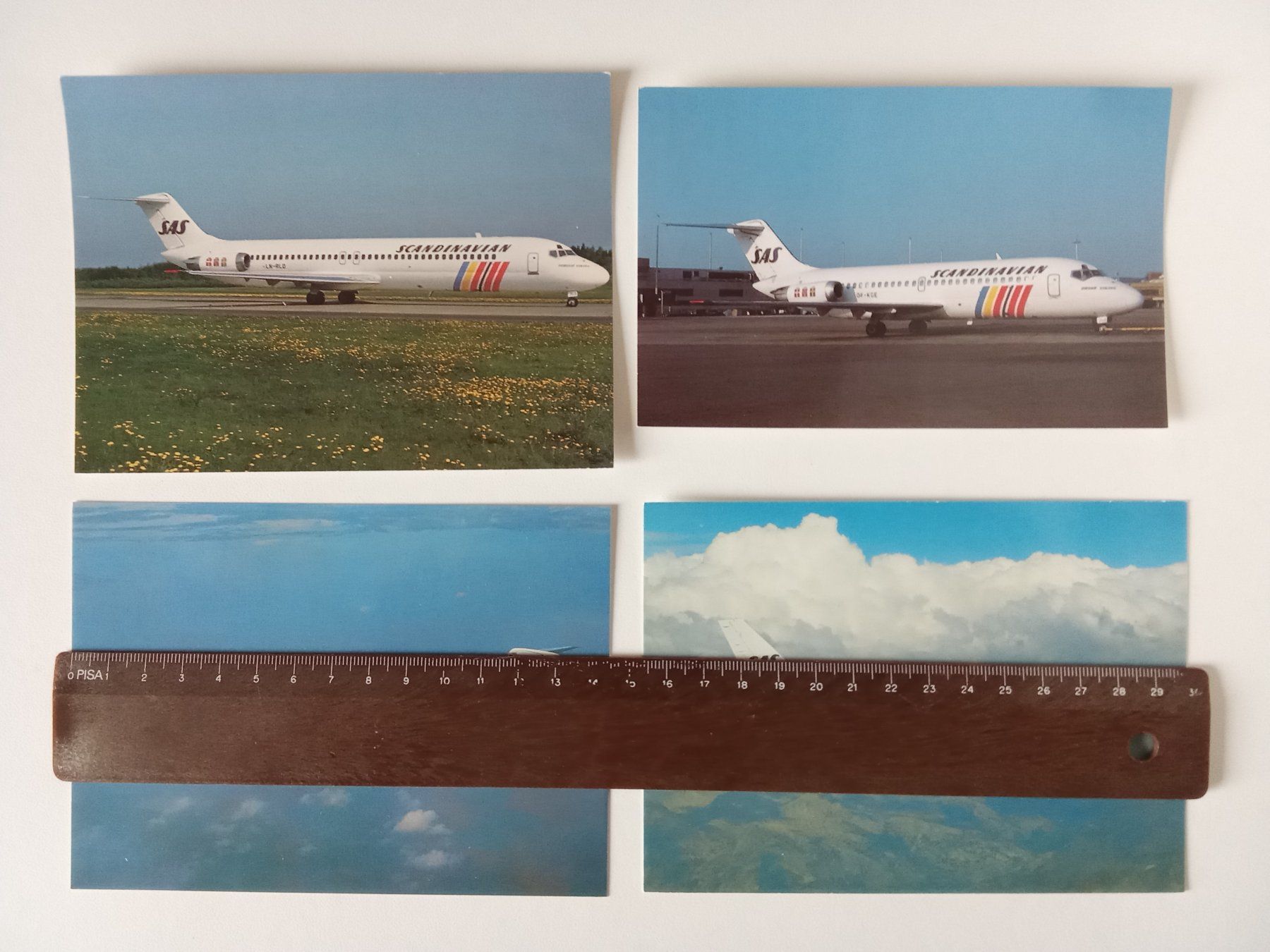 Cartoline postali: Aviatik 5 Ansichtskarten der SAS Scandinavian – Nuovo (secondo la descrizione) da Bilten venduto da Bora3 1