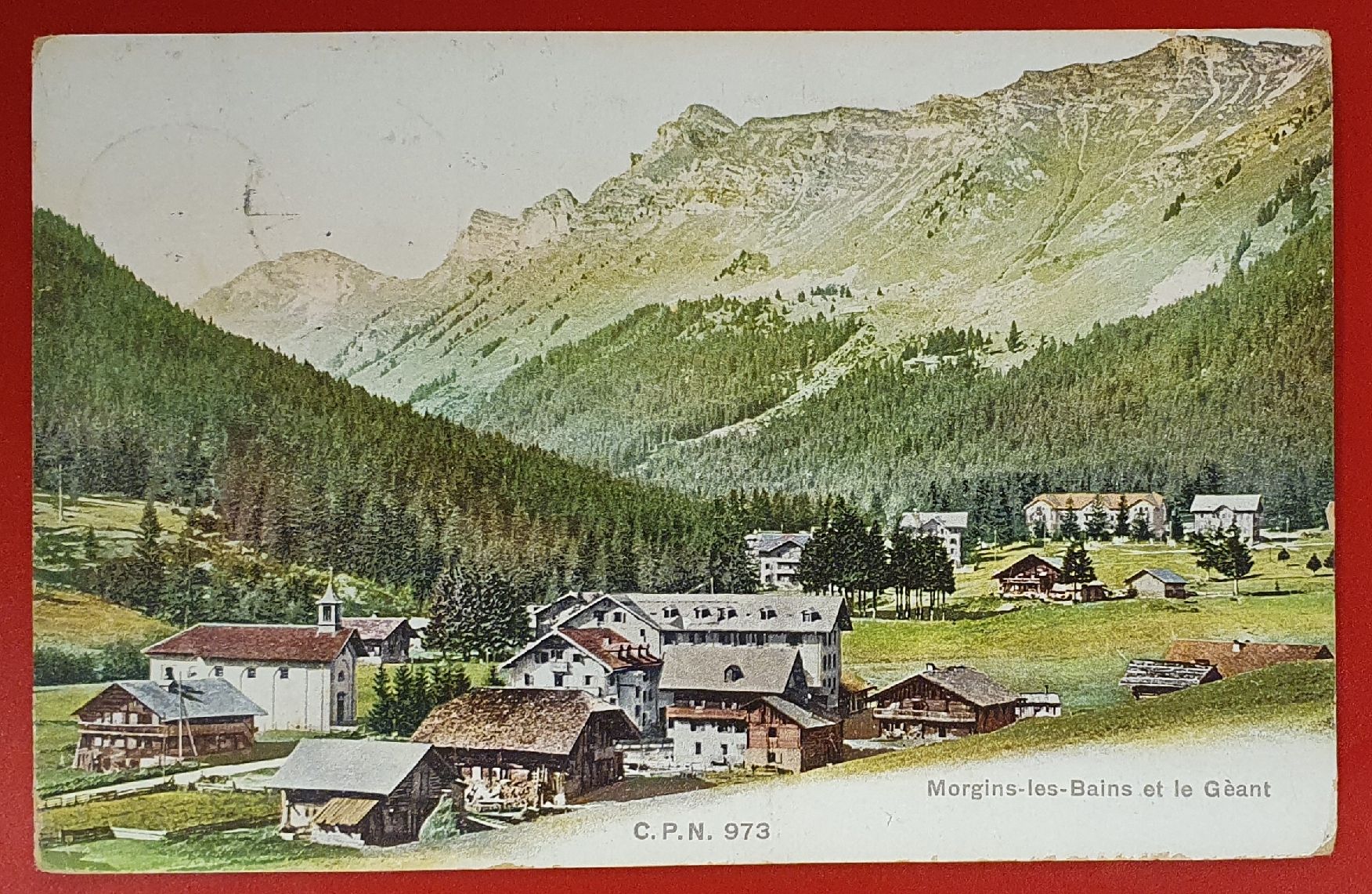 Cartoline postali: Morgins-les-Bains 1908 – Usato da Kreuzlingen venduto da Rschweiz1
