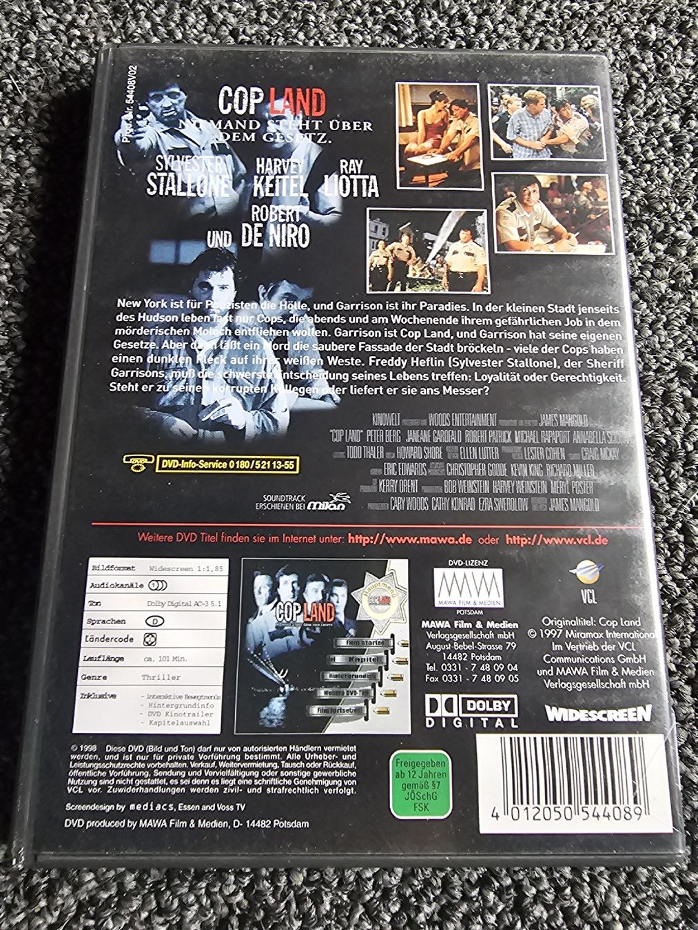 Tutti i DVDs: DVD Cop Land(22815) – Usato da Ruswil venduto da jan_bxl5 1