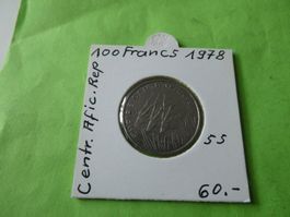 Central African States 1978, 100 Francs
