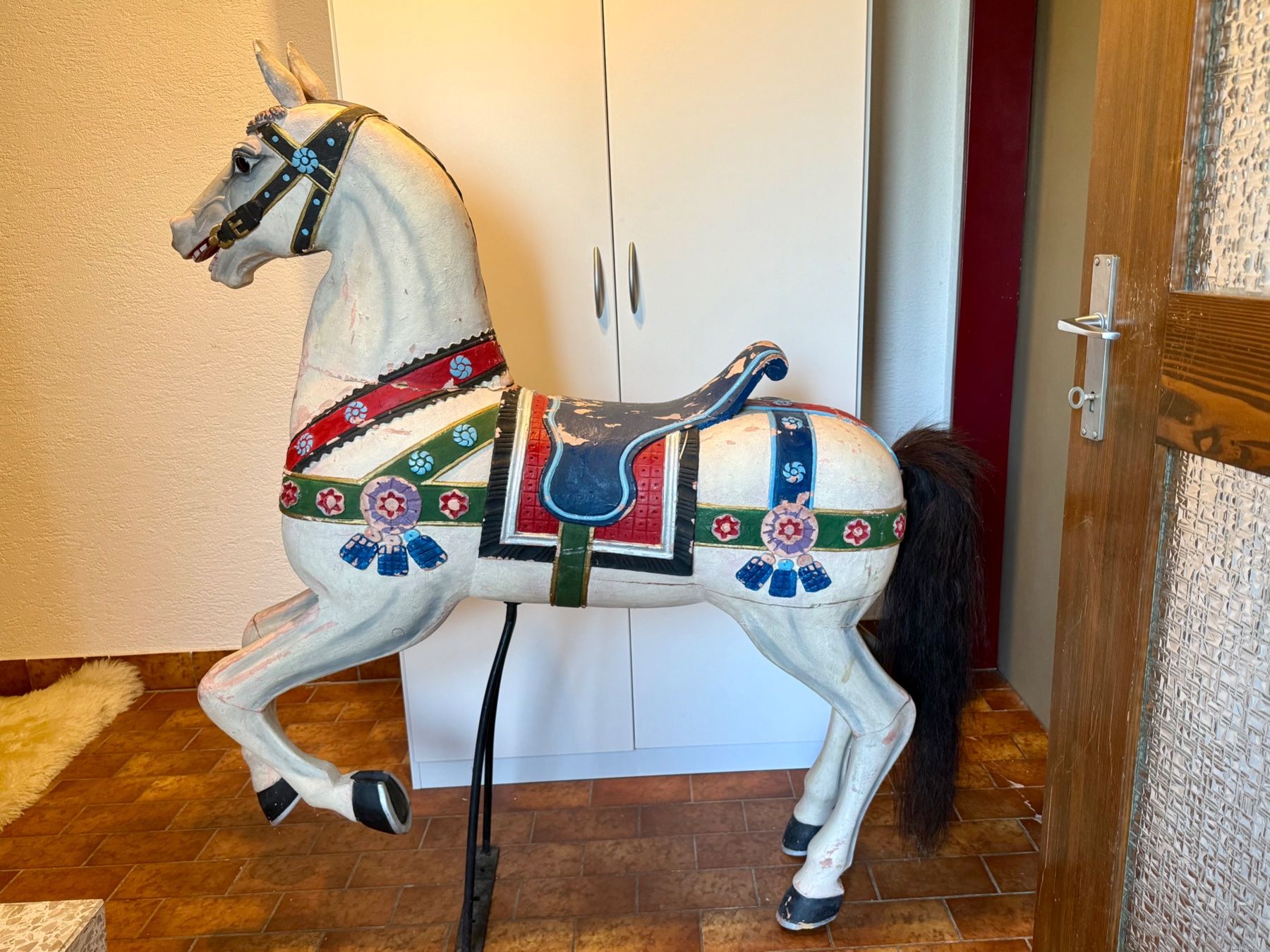 Statuette: Antikes Karusellpferd, ca. 1900 – Usato da Wislikofen venduto da Unique169