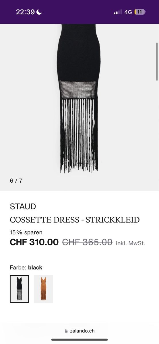 Kleider: STAUD COSSETTE DRESS - STRICKKLEID – Neu (gemäss Beschreibung) aus Zürich von luxuryoutlet1 9