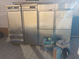 Kühlkombination Edelstahl Gastro Gastro-Kühlkombination 4Set