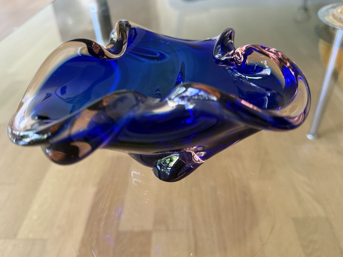 Schalen: Glasschale Glaskunst Vintage – Gebraucht aus Bern von Delamer 3