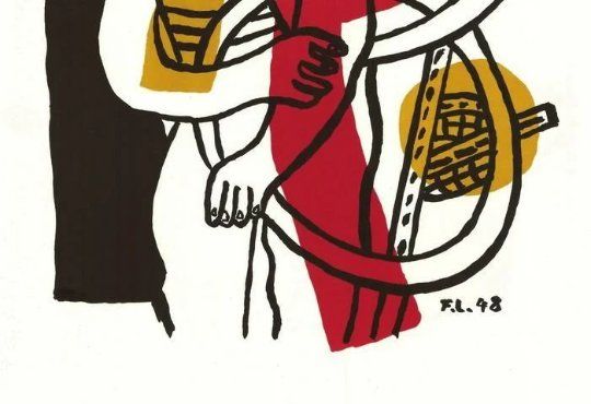 Arts picturaux & lithographies: Fernand Léger - Der Radfahrer - Originallithographie – Neuf (Voir description) à Ponte Tresa par 11GalleriaAlterEgo11 2
