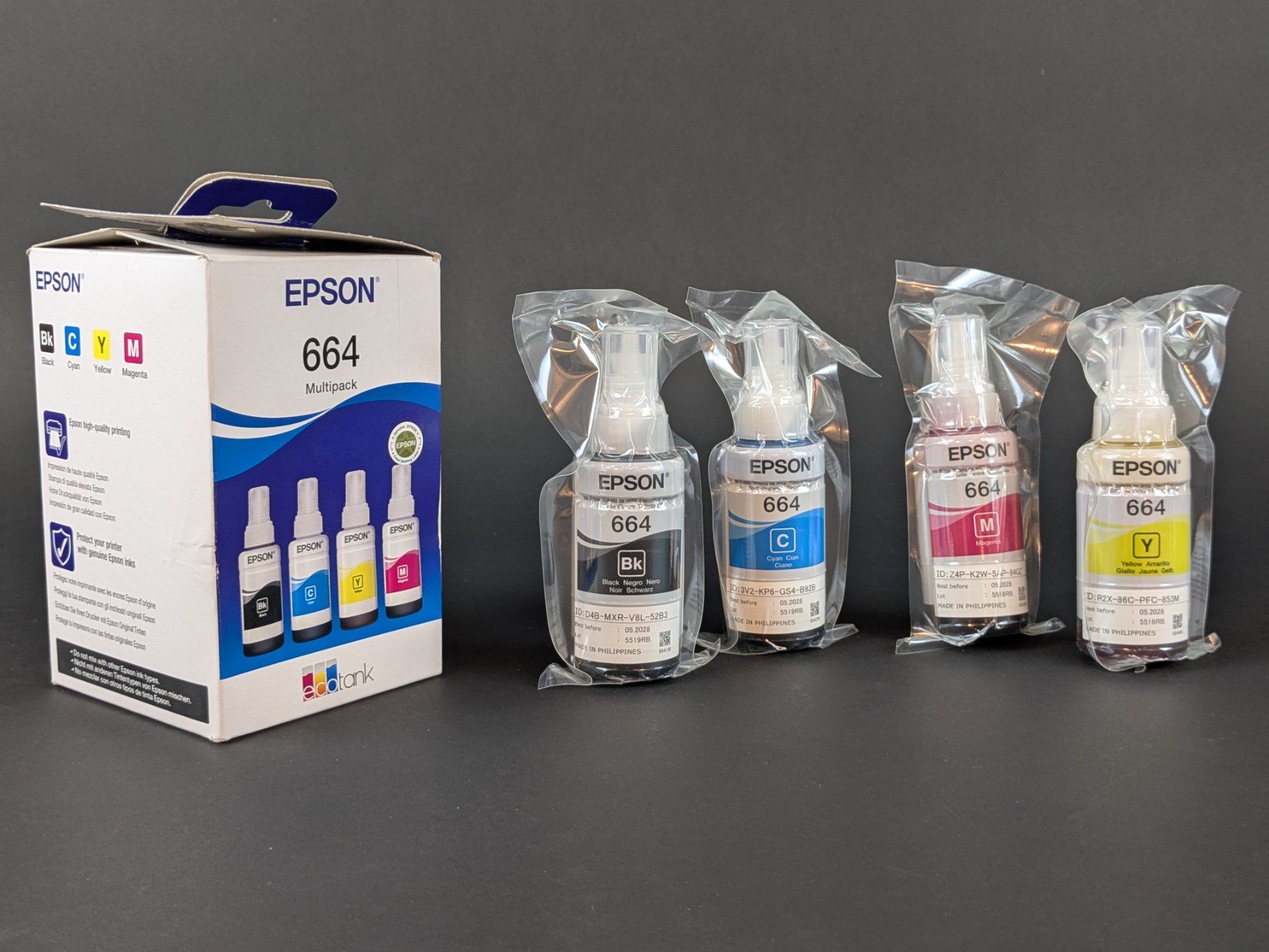Epson Cartucce per stampanti & toner: EPSON 664 EcoTank-Tinte Multipack – Nuovo (secondo la descrizione) da Thun venduto da Restwert_Thun