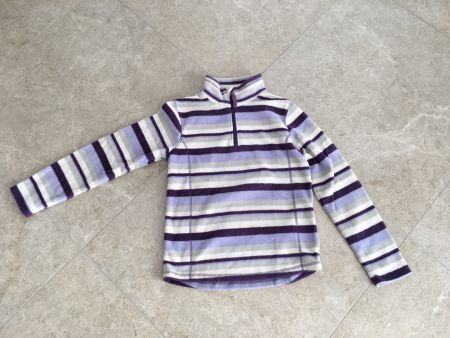 Fleece Pullover lila Gr. 152