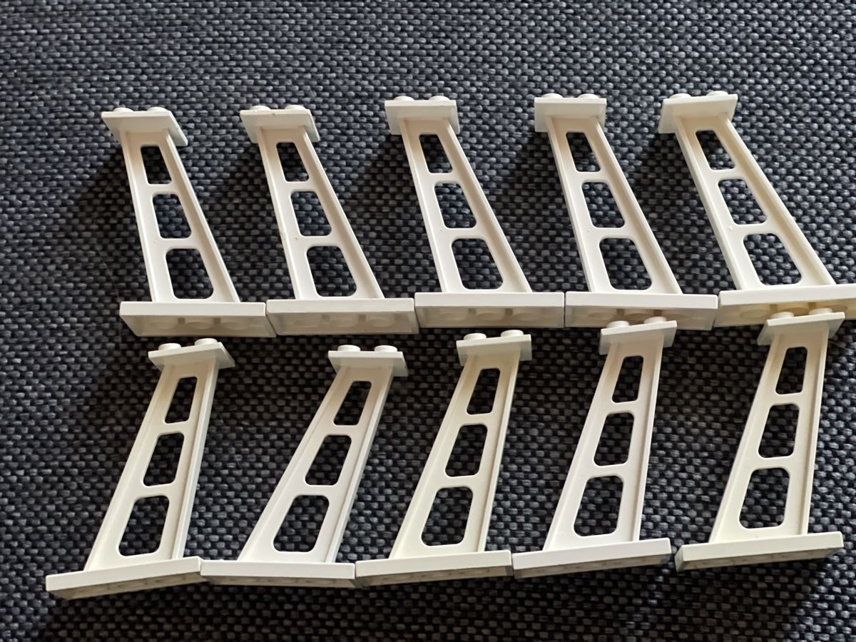 Lego Giocattoli: Lego - Stütze Weiss  – Usato da Gelterkinden venduto da cobra0110
