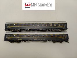 Roco a. Set 44050 2x Personenwagen CIWL Orient Express o.OVP