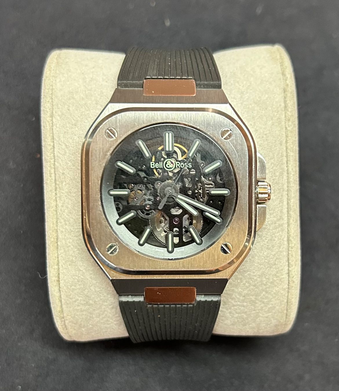 Bell & Ross Orologi: Bell & Ross Skeleton Nightlum – Usato da Châtillon FR venduto da xwillow