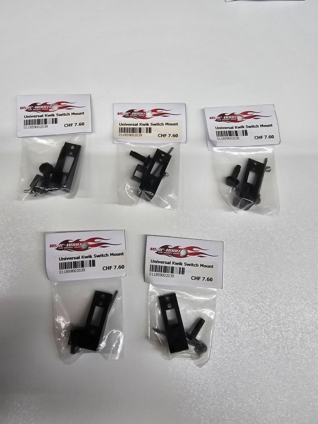 RC Modellbau: Universal kwik switch Montageset 5stk. – Neu und originalverpackt aus Rüti ZH von Madeira14