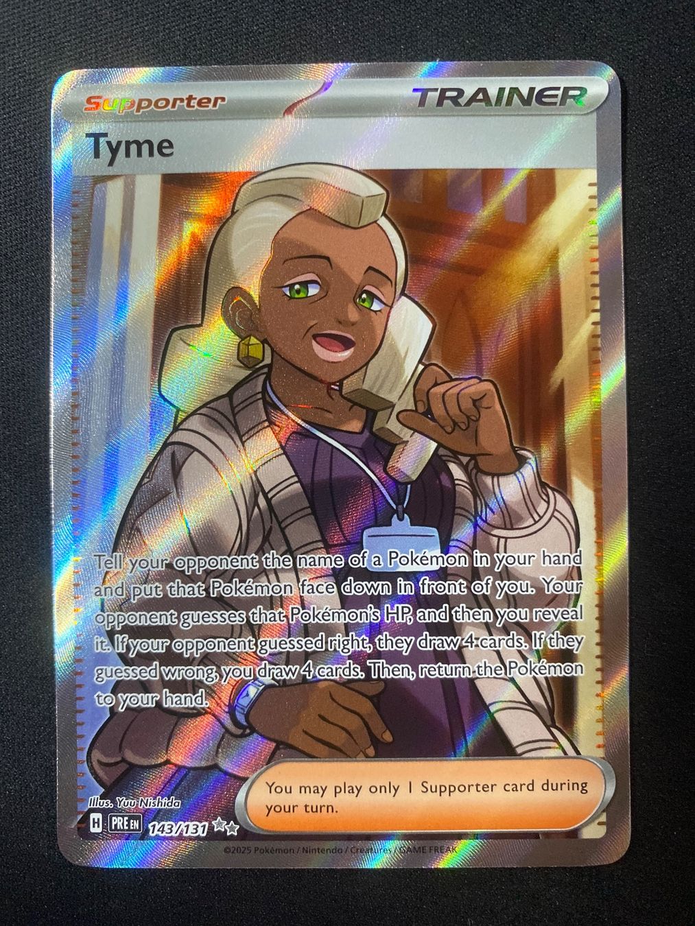 Pokémon Carte collezionabili: Tyme 143 - Quendella - Prismatic Evolutions - EN – Nuovo (secondo la descrizione) da Hausen AG venduto da Shrade