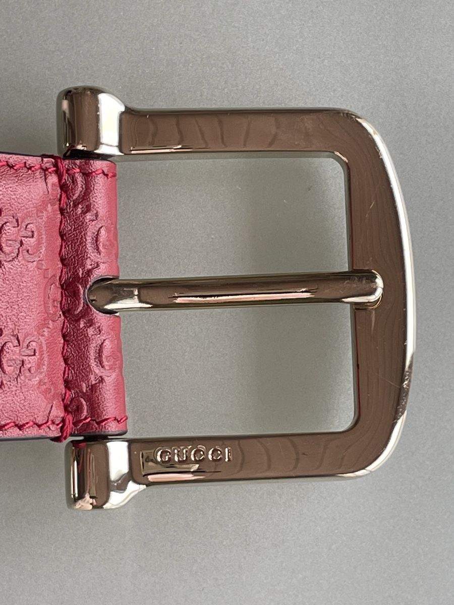 Gucci Cinture: Ceinture Gucci rouge empreinte – Nuovo (secondo la descrizione) da Vuadens venduto da Nina11 2