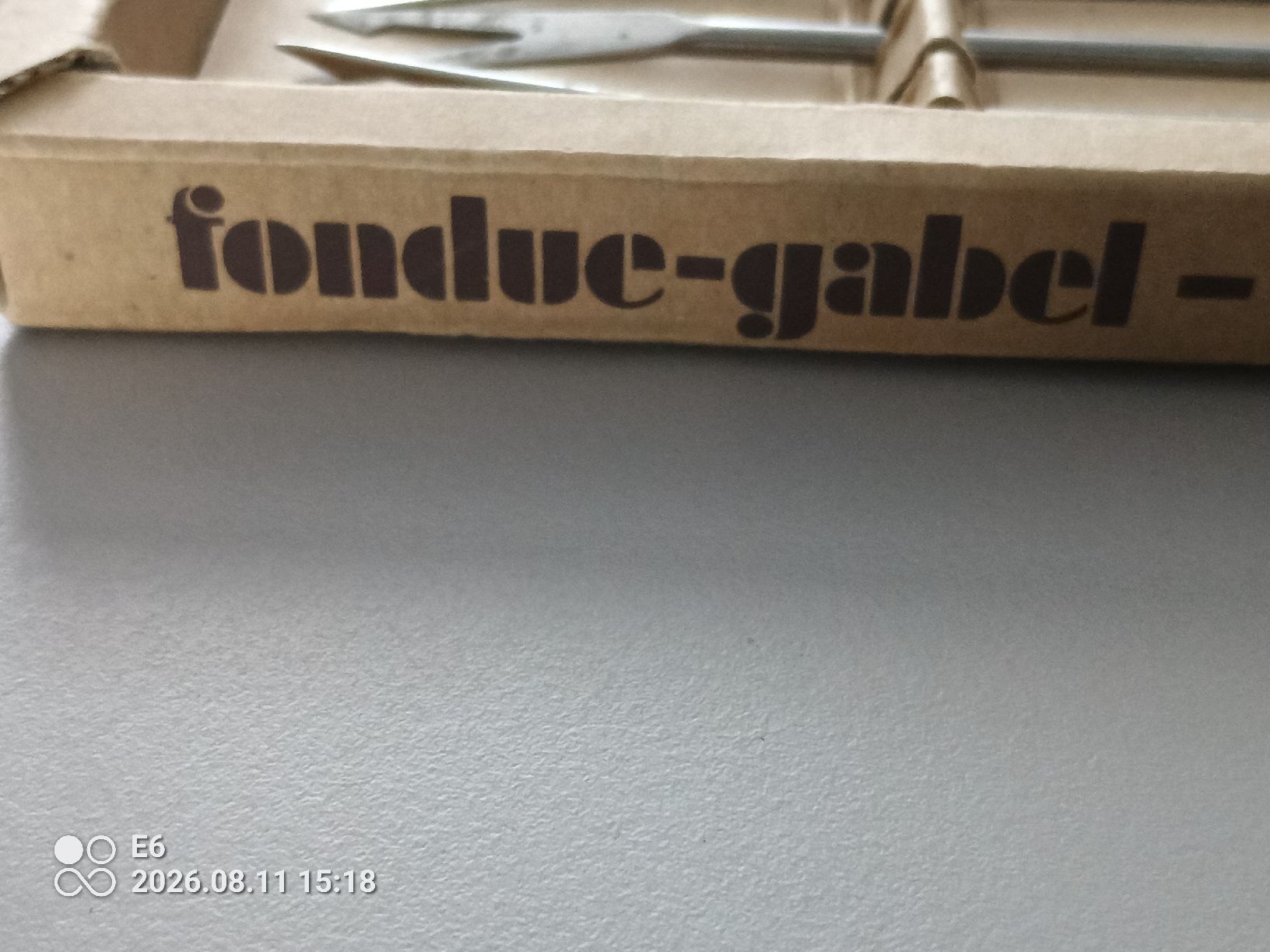 Fourchettes: 6 Fonduegabeln – Neuf (Voir description) à Zürich par Mitzi6 2