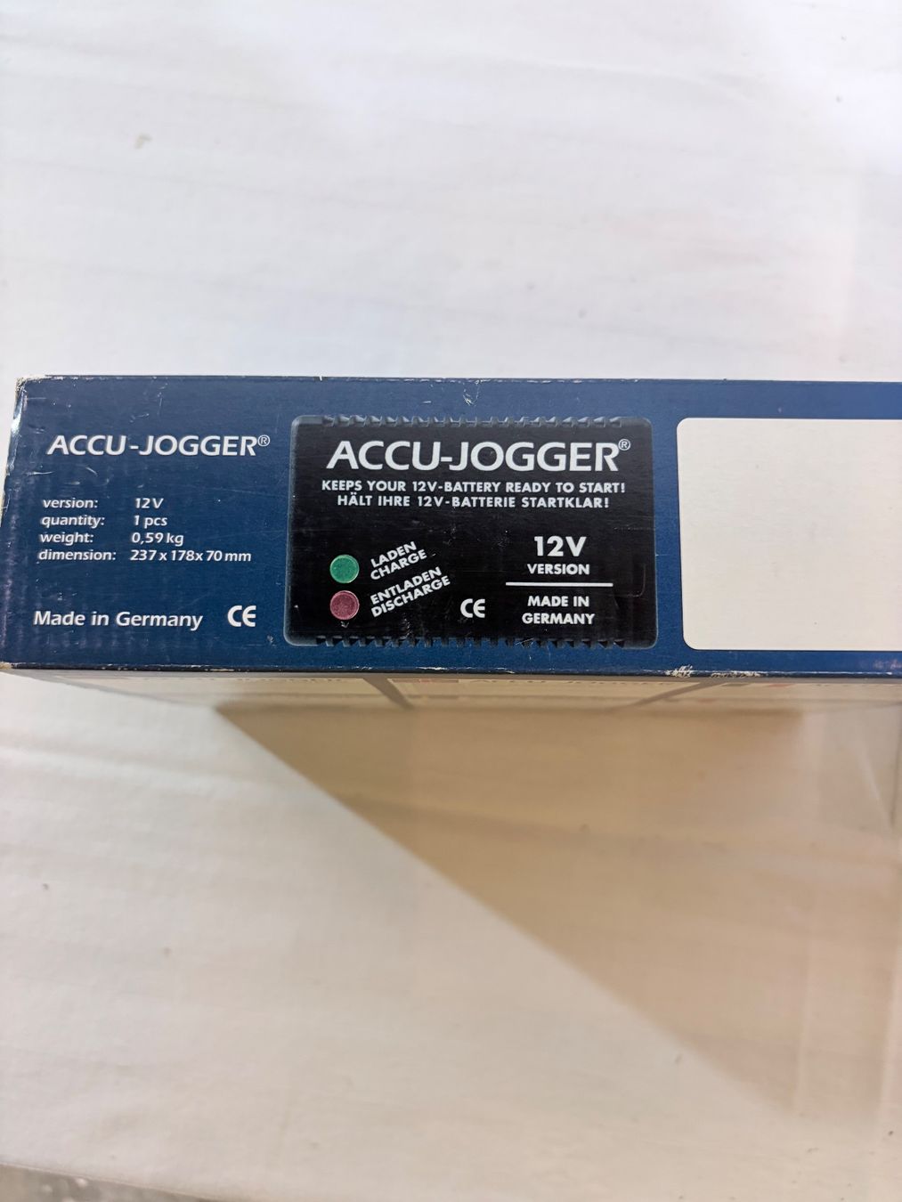 Caricatori & Batterie: Accu-Jogger 12V Batterieladegerät – Usato da Sevelen venduto da Tschitschi 3