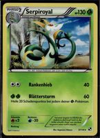 Serpiroyal Schwarz & Weiss 5/114 Holo Pokémon DE