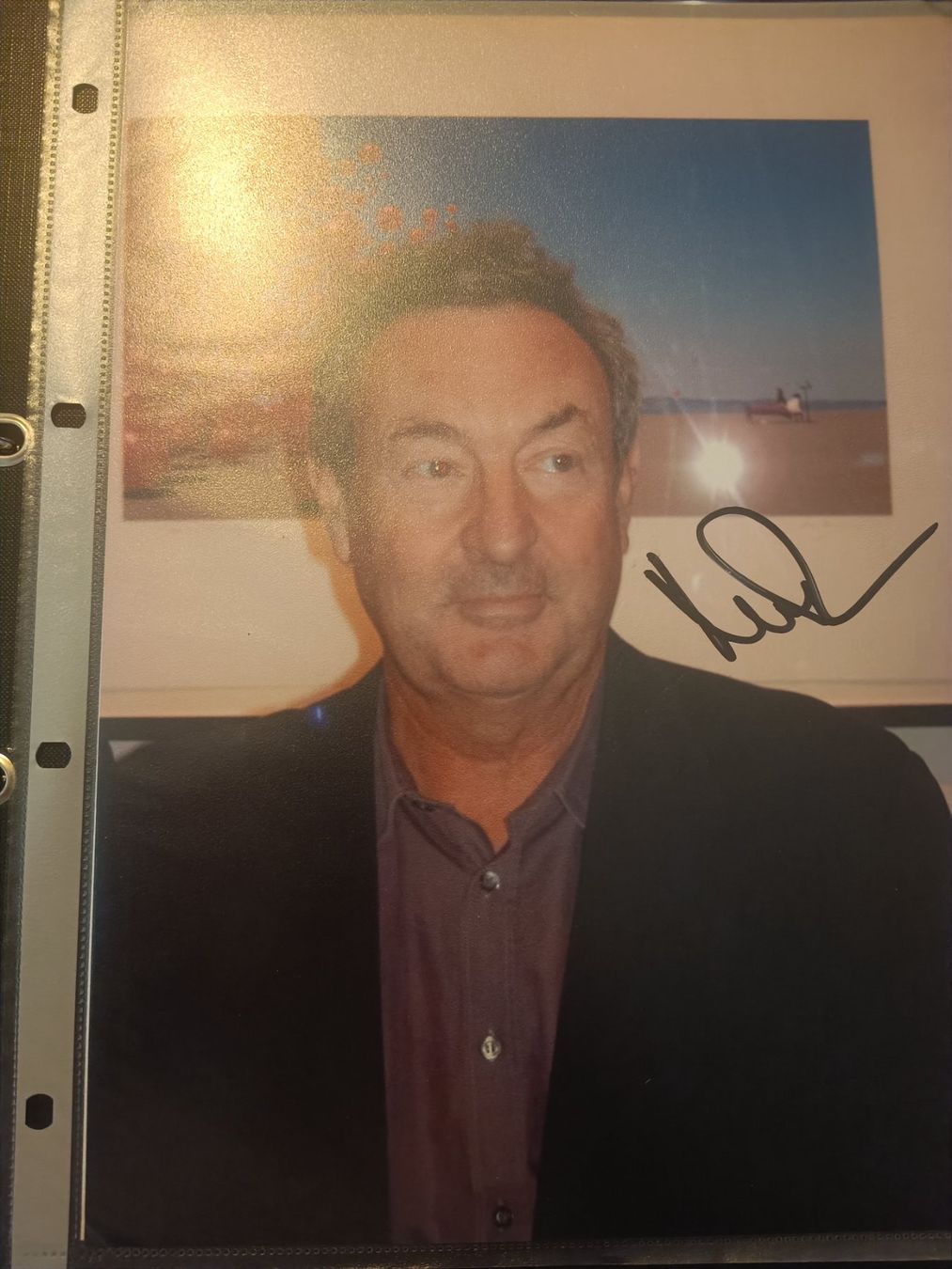 Autografi: Nick Mason - Pink Floyd - 20x30cm - handsigniert – Usato da Menziken venduto da Artographs