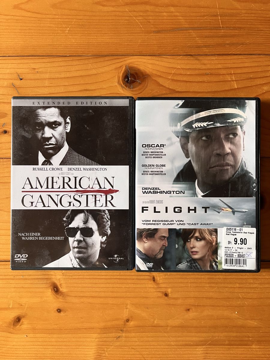 Tutti i DVDs: Spielfilme DVD Denzel Washington – Usato da Maienfeld venduto da DivicoHelveticus